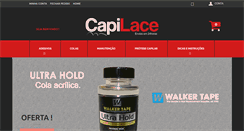 Desktop Screenshot of capilace.com